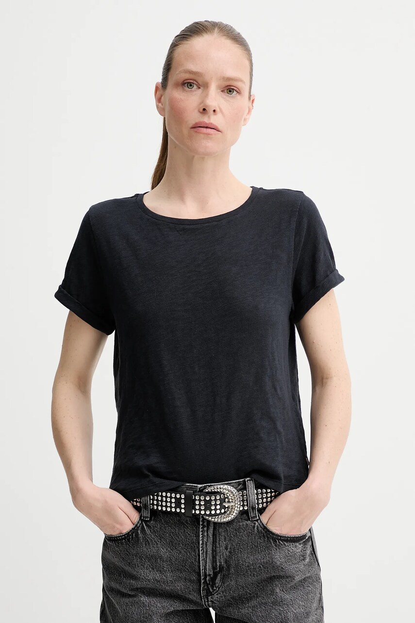 Levi's tricou din bumbac culoarea bej