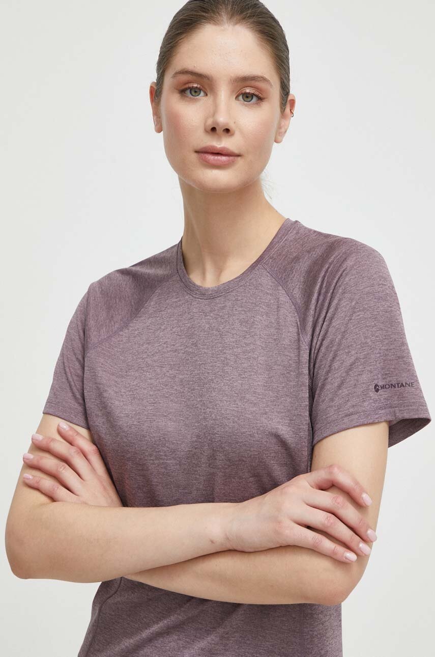 Αθλητικό μπλουζάκι Montane Dart DART χρώμα: μοβ, FDTTS17 FDTTS17 φωτογραφία