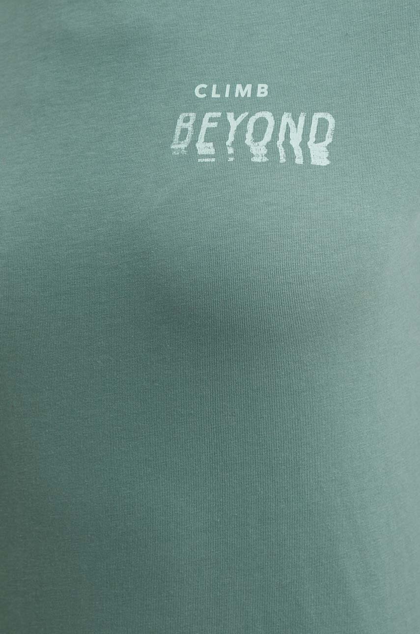 Μπλουζάκι Mammut Massone χρώμα: πράσινο φωτογραφία