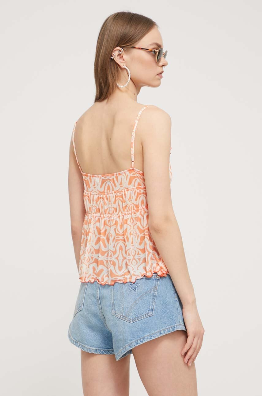 Desigual top TOPI női, narancssárga, 24SWTKAG termék 2. képe
