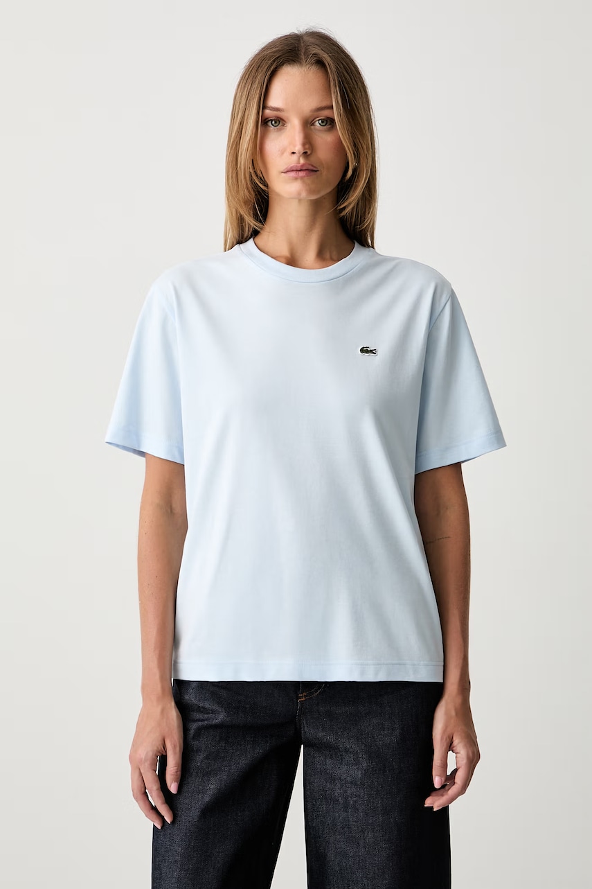 Lacoste T-shirt damski bawełniany