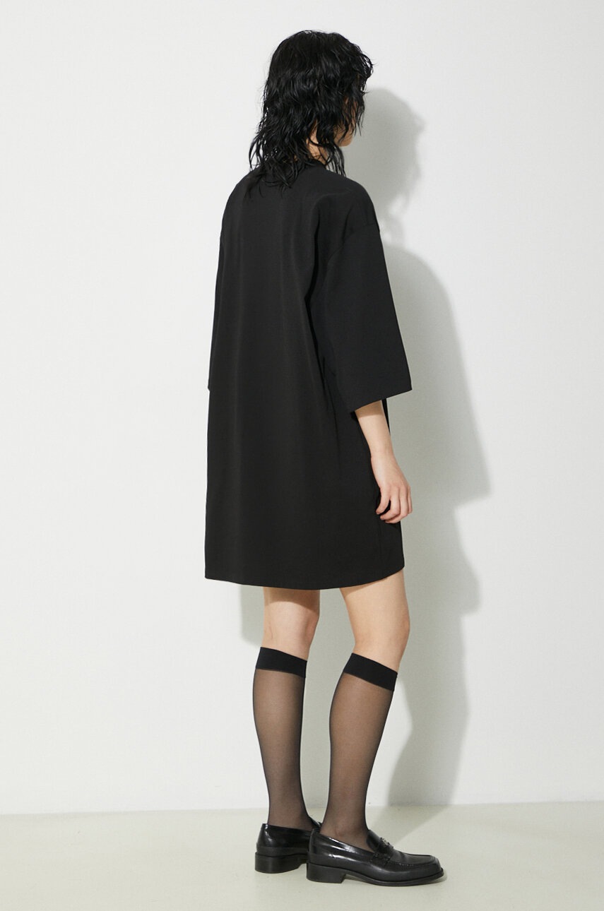Βαμβακερό μπλουζάκι Fiorucci Invitation Print Oversized T-Shirt χρώμα: μαύρο, U01FPTSH107CJ01BK01 φωτογραφία
