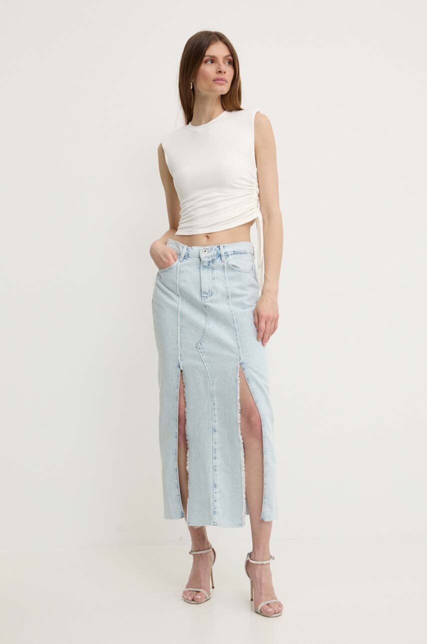 Top La Mania MAGGIE χρώμα: άσπρο, MAGGIE. φωτογραφία