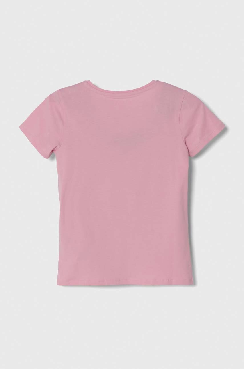 Детская футболка Guess цвет розовый