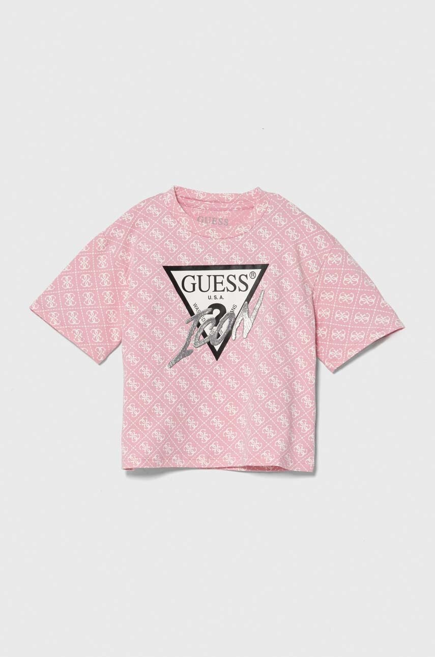 Детская футболка Guess цвет розовый в Хмельницком Детская футболка Guess цвет розовый в Хмельницком