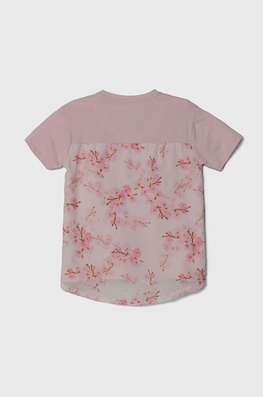 Детская футболка Guess цвет розовый Детская футболка Guess цвет розовый