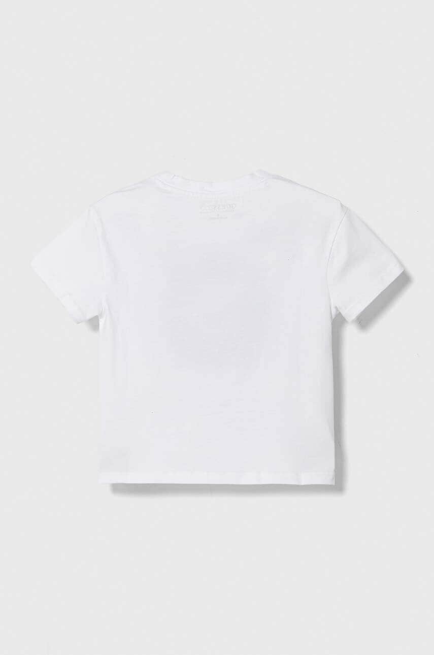Дитяча футболка Guess колір білий