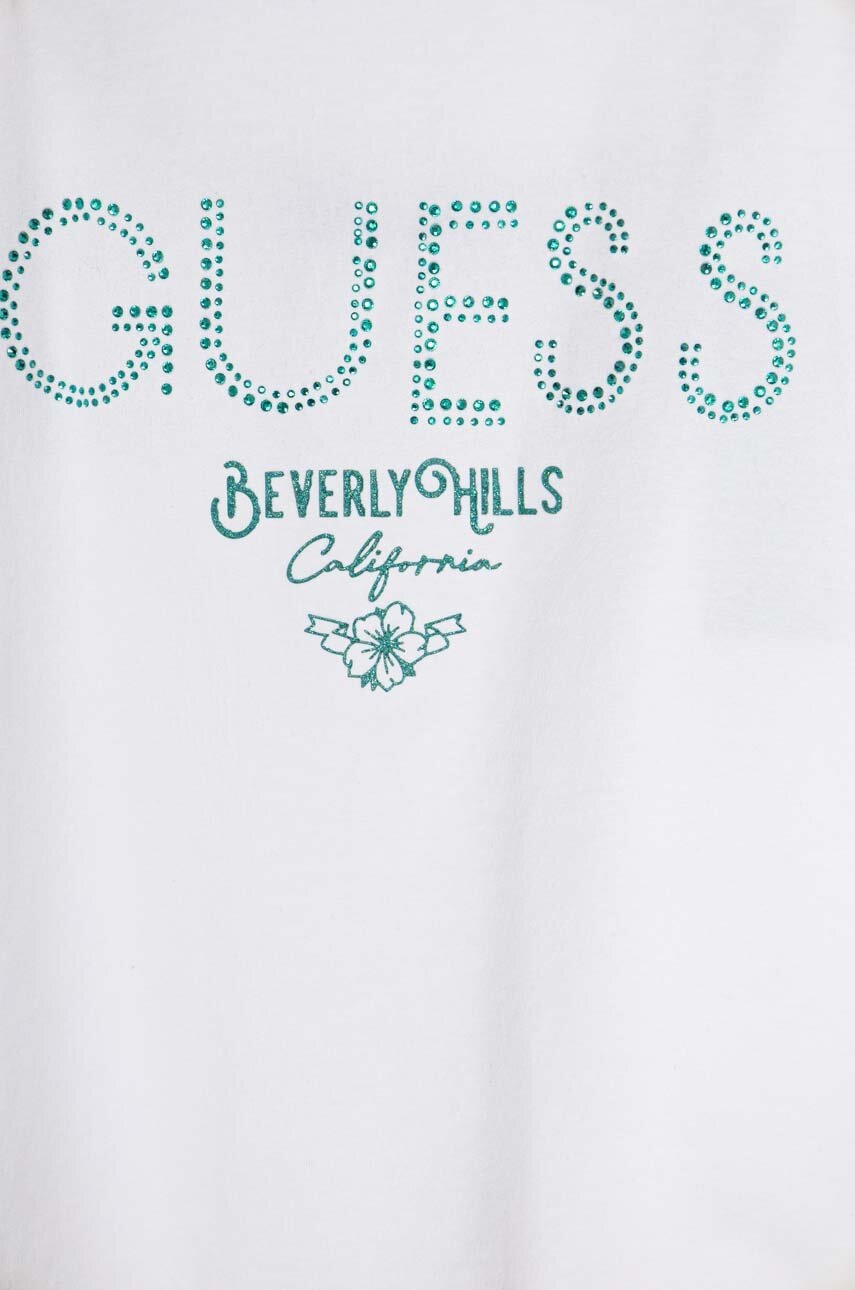 Детская футболка Guess цвет белый