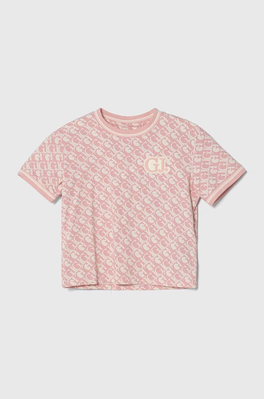 

Дитяча футболка Guess колір рожевий
