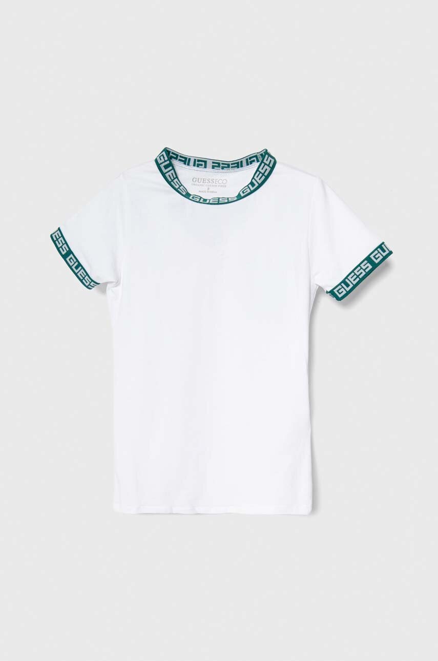 

Детская футболка Guess цвет белый
