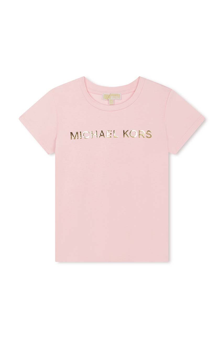 

Детска тениска Michael Kors в розово, Розов