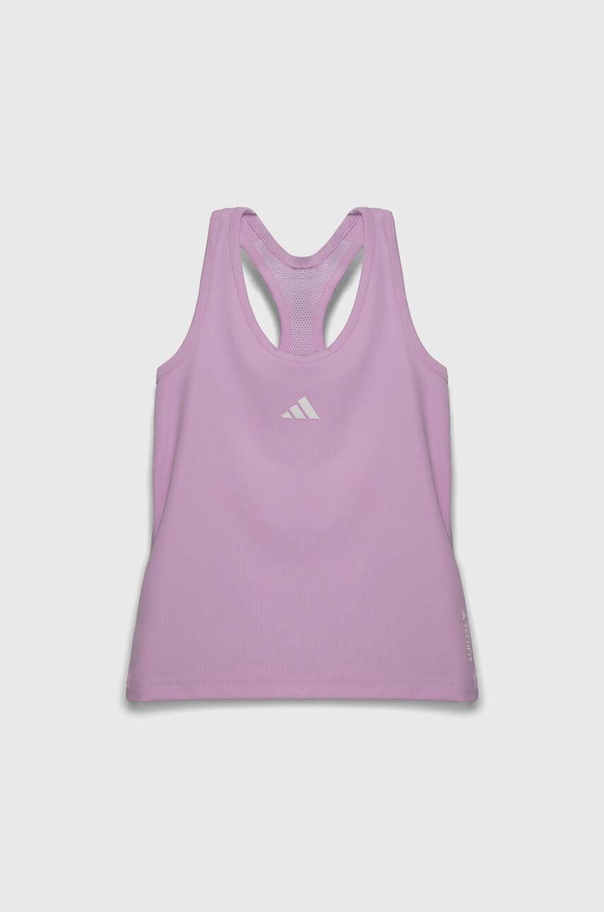 E-shop Dětský top adidas fialová barva