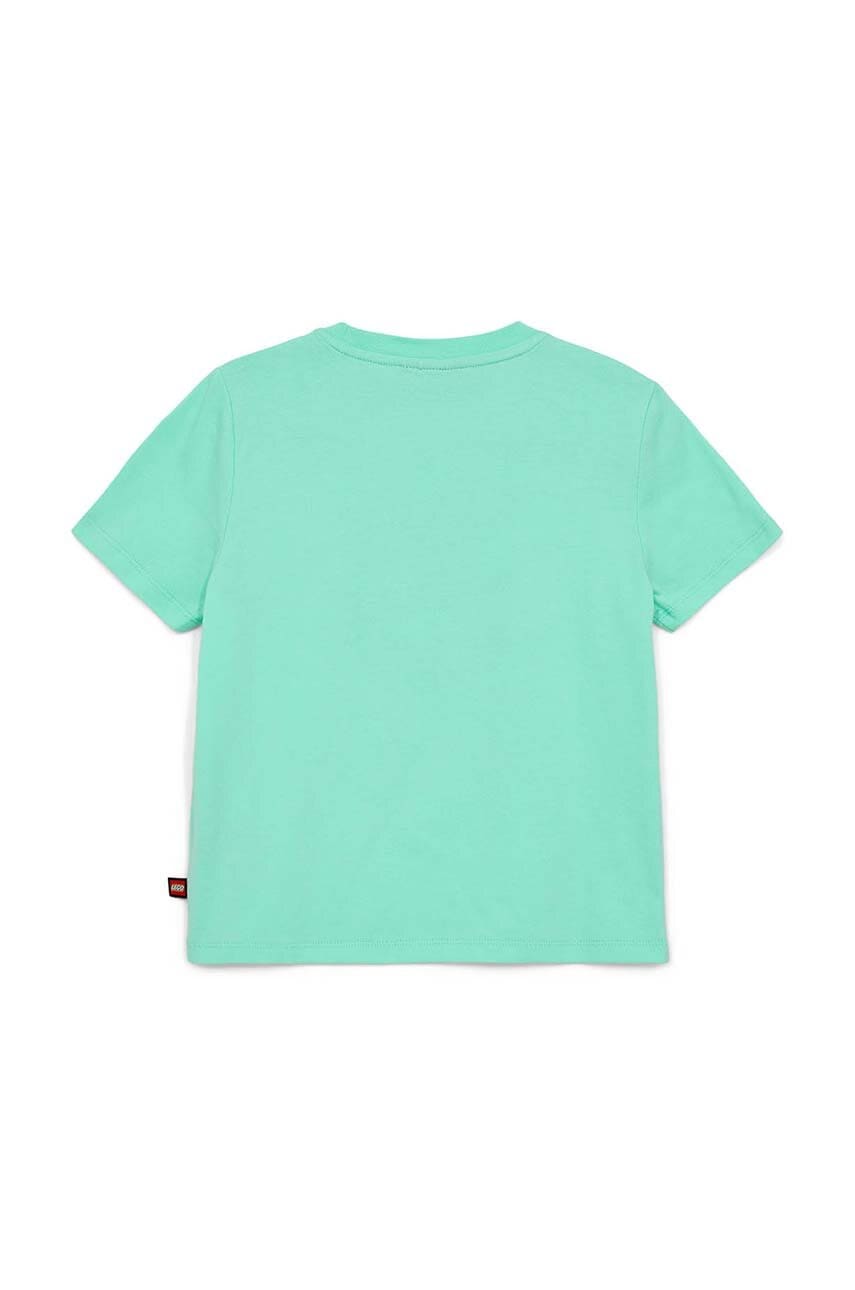 Детская хлопковая футболка Lego цвет бирюзовый в Черновцах Детская хлопковая футболка Lego цвет бирюзовый в Черновцах