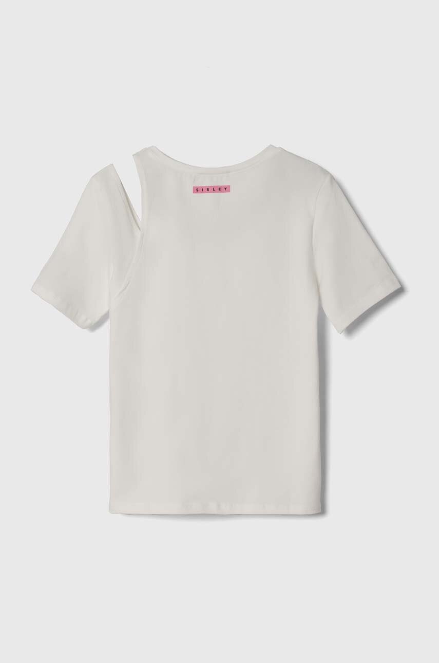 Детская футболка Sisley цвет белый Детская футболка Sisley цвет белый