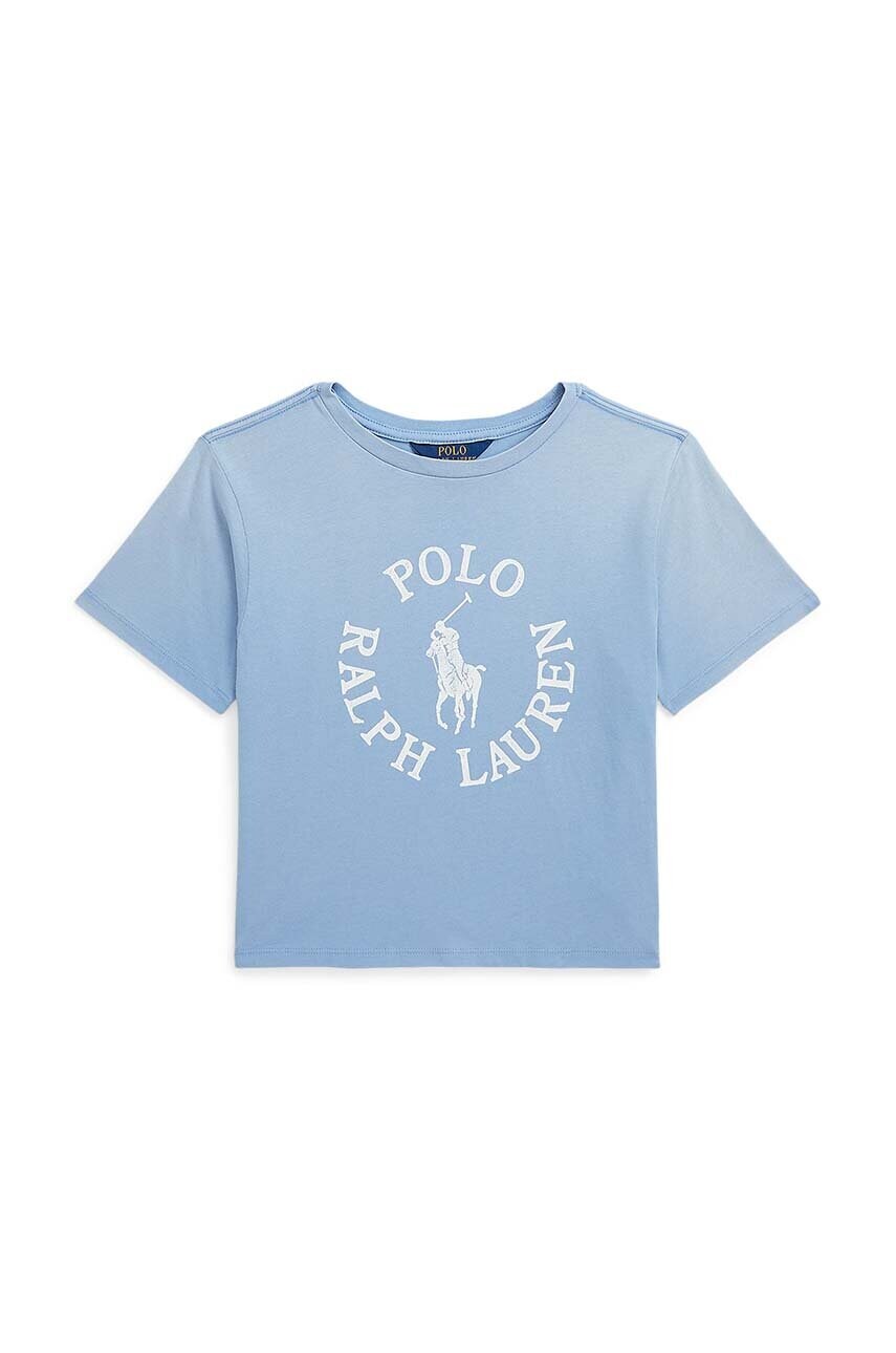 Levně Dětské bavlněné tričko Polo Ralph Lauren