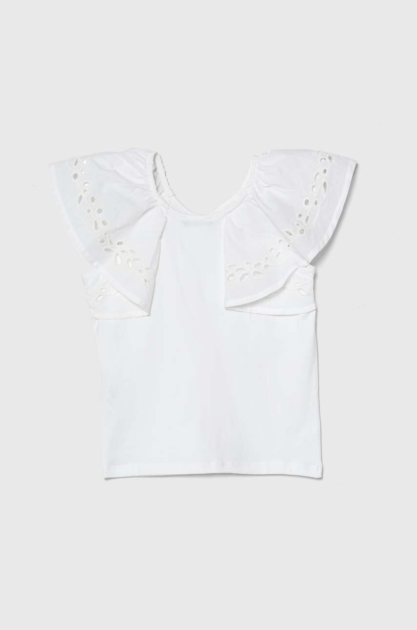 Детская футболка United Colors of Benetton цвет белый Детская футболка United Colors of Benetton цвет белый