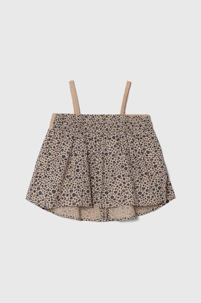 Детский топ United Colors of Benetton цвет бежевый Детский топ United Colors of Benetton цвет бежевый