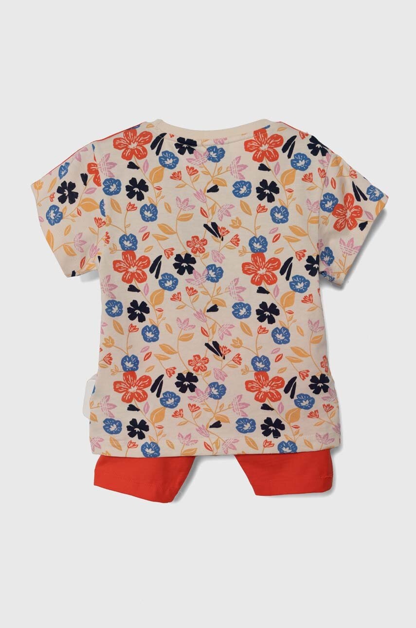 Детский комплект adidas Originals SPORTY STREET цвет бежевый