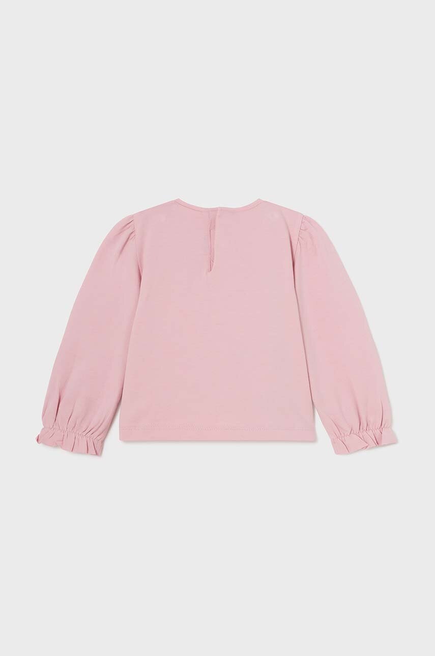 Лонгслив для младенцев Mayoral цвет розовый в Луцьку Лонгслив для младенцев Mayoral цвет розовый в Луцьку