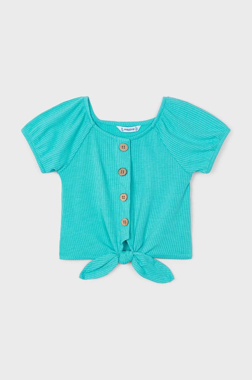 Детская футболка Mayoral цвет зелёный в Ивано-Франковске Детская футболка Mayoral цвет зелёный в Ивано-Франковске