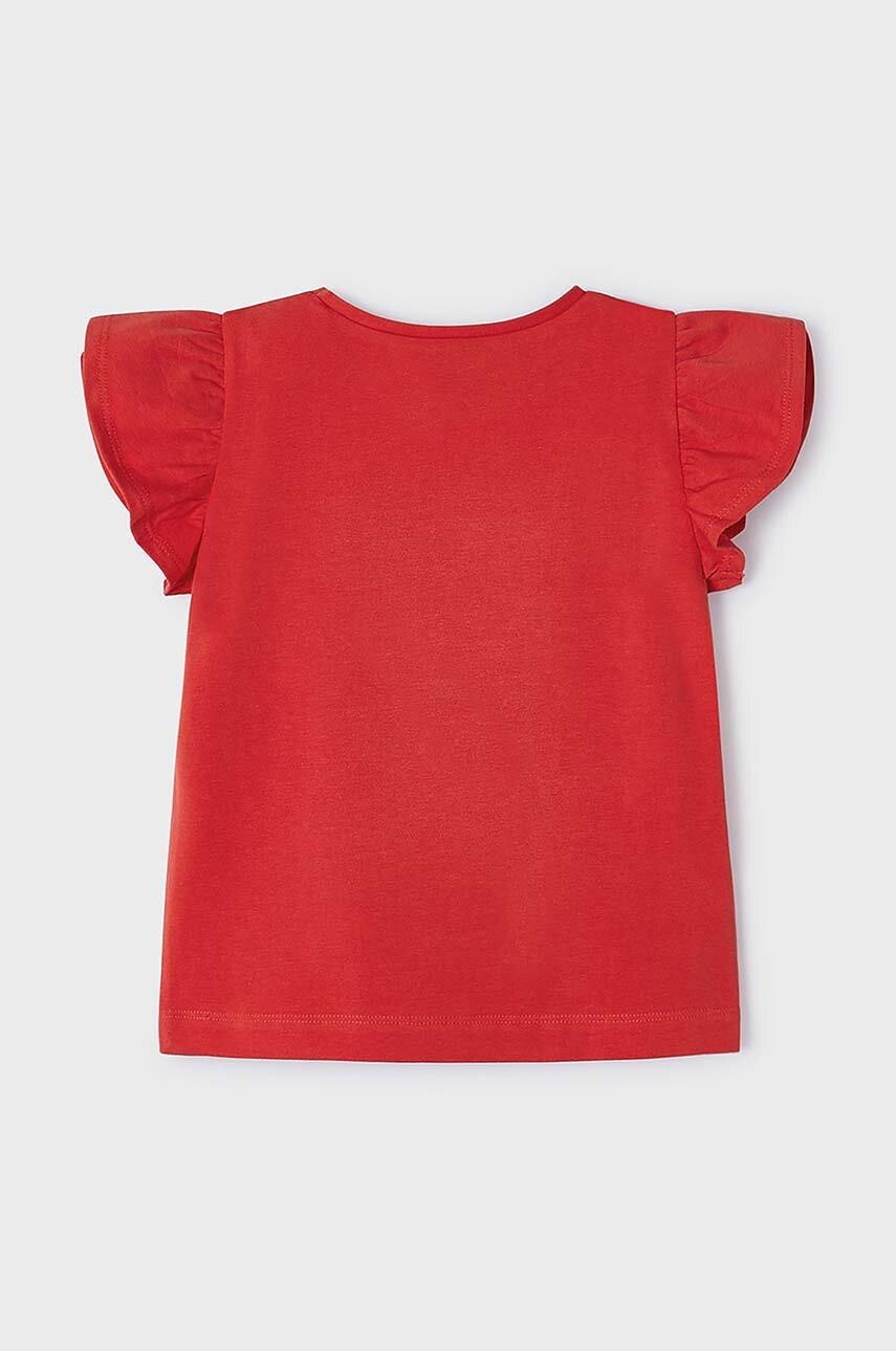 Детская футболка Mayoral цвет фиолетовый