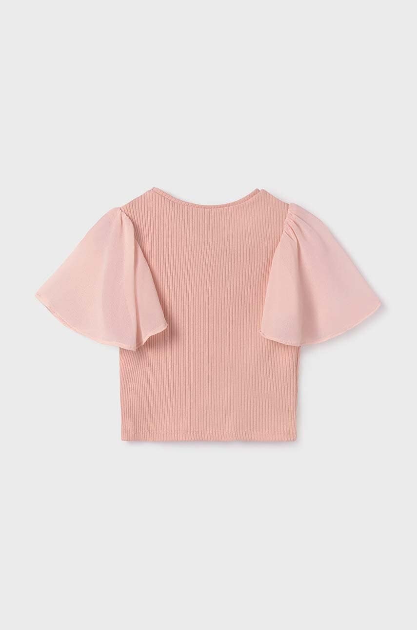 Детская футболка Mayoral цвет розовый в Ивано-Франковске Детская футболка Mayoral цвет розовый в Ивано-Франковске