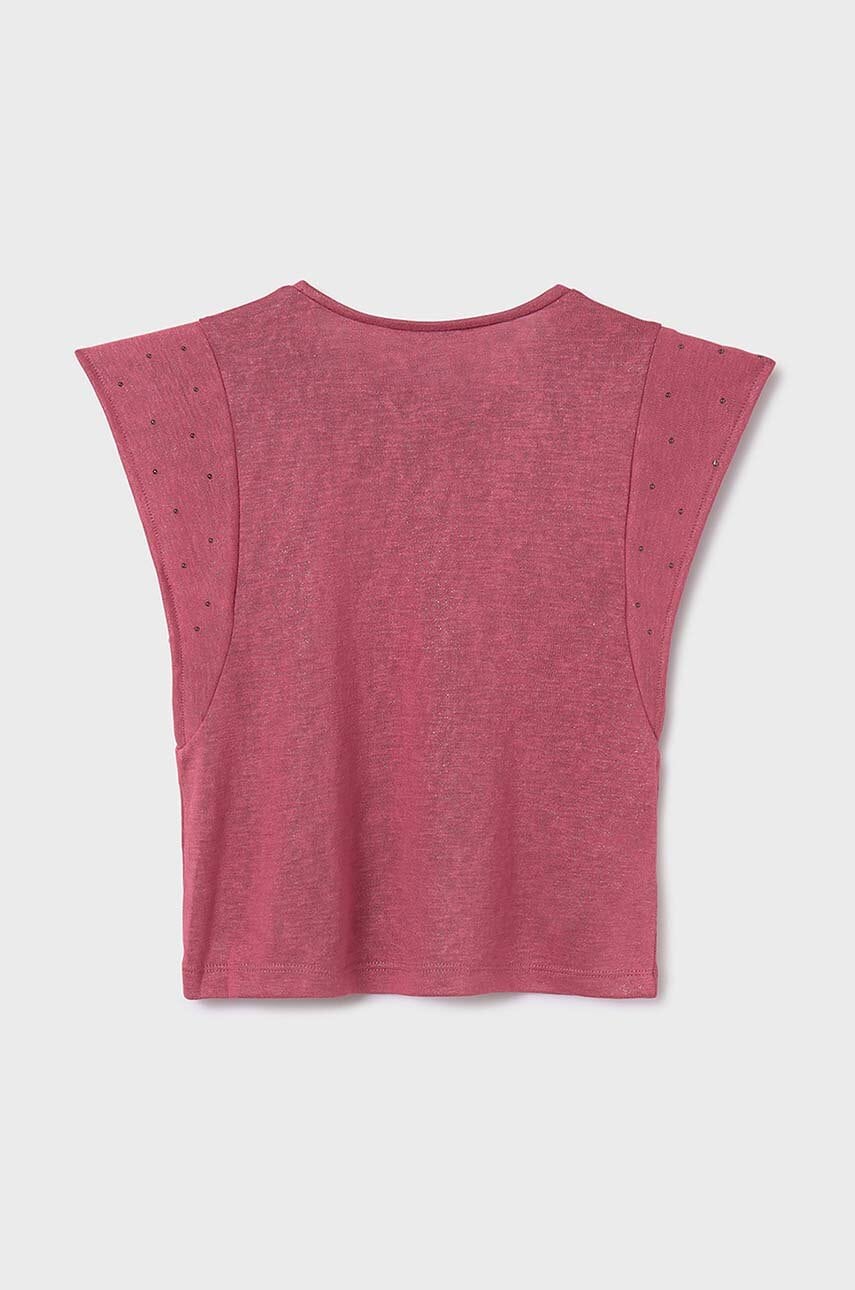 Детская футболка Mayoral цвет розовый Детская футболка Mayoral цвет розовый