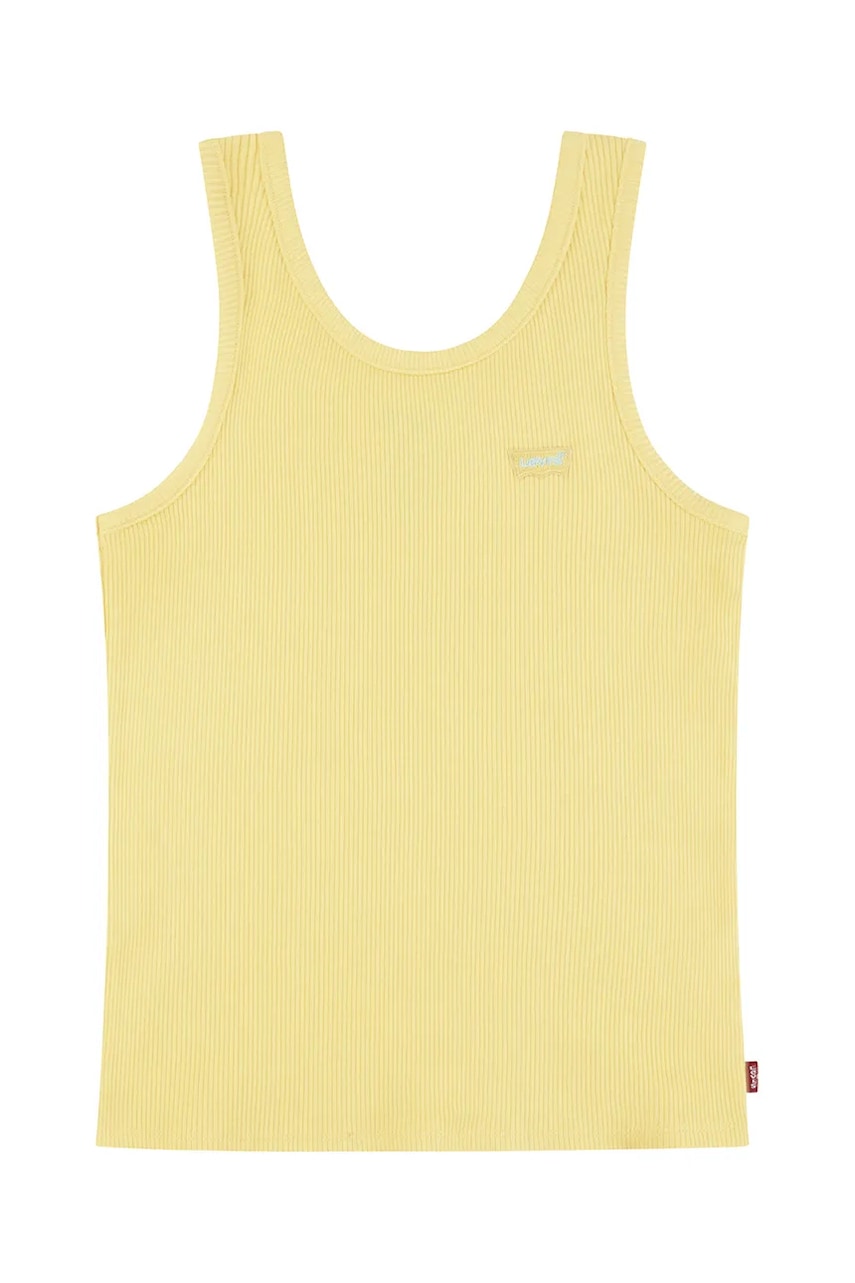 Levi\'s top copii culoarea galben