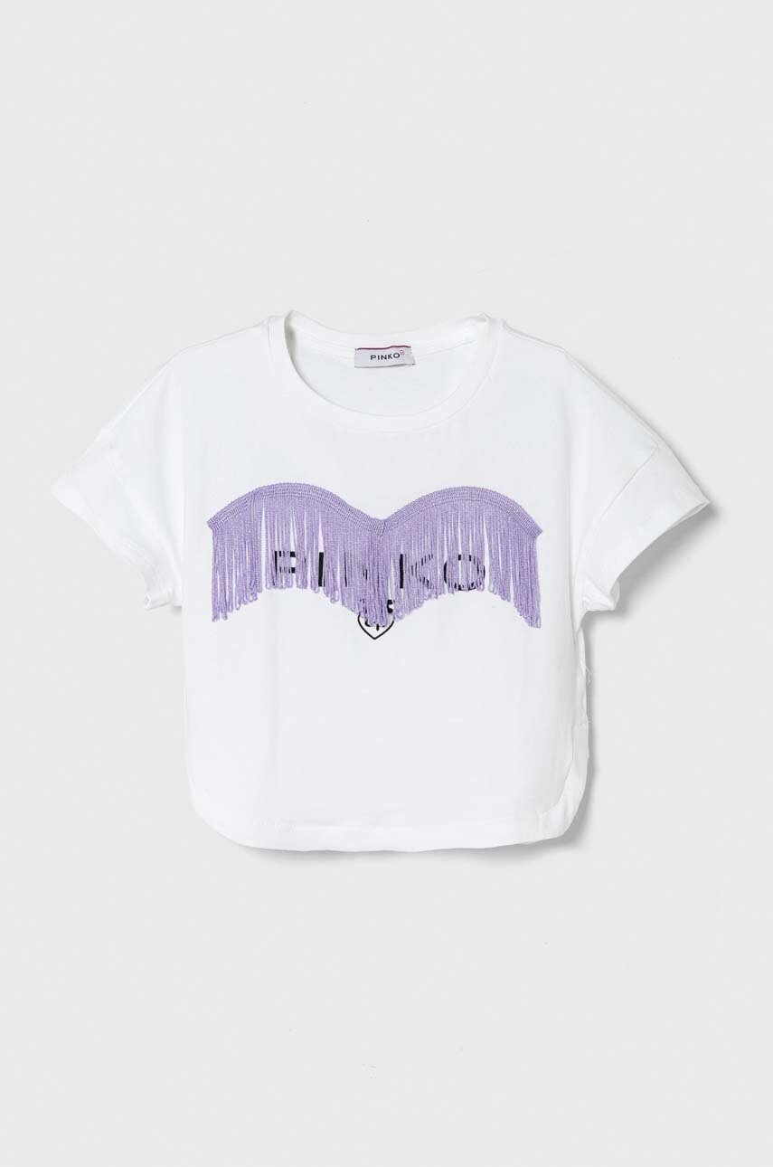 Детская футболка Pinko Up цвет белый Детская футболка Pinko Up цвет белый