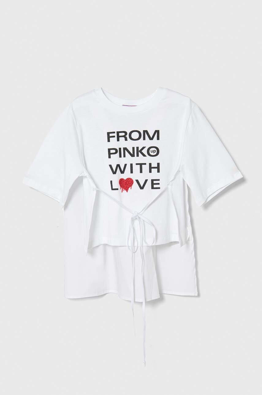 Pinko Up gyerek póló fehér akciós termékkép 1