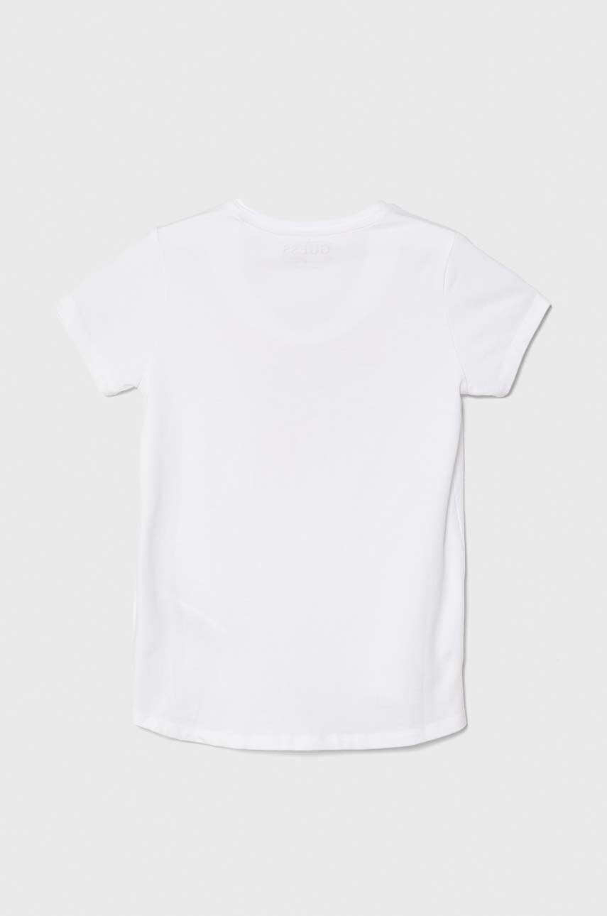 Детская футболка Guess цвет белый Детская футболка Guess цвет белый