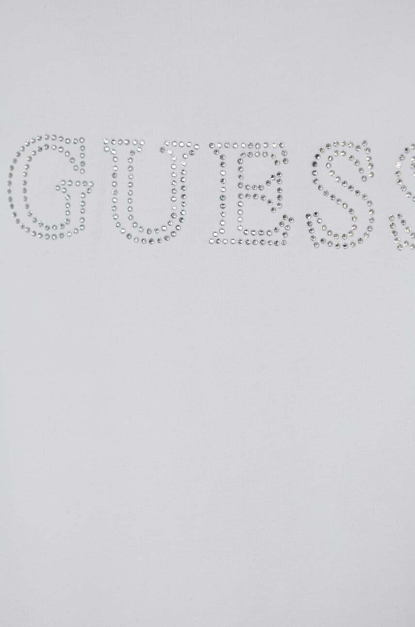Детская футболка Guess цвет белый Детская футболка Guess цвет белый