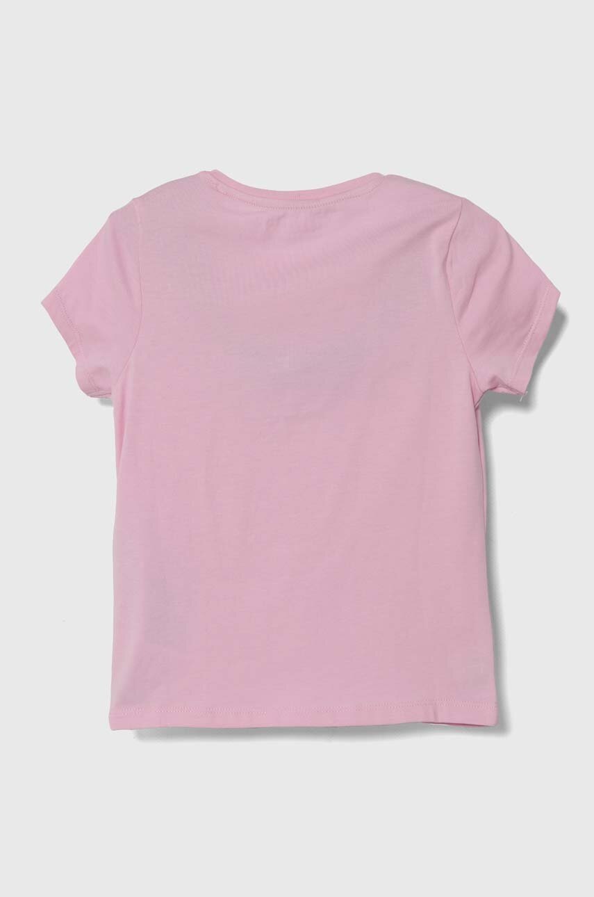Детская футболка Guess цвет розовый