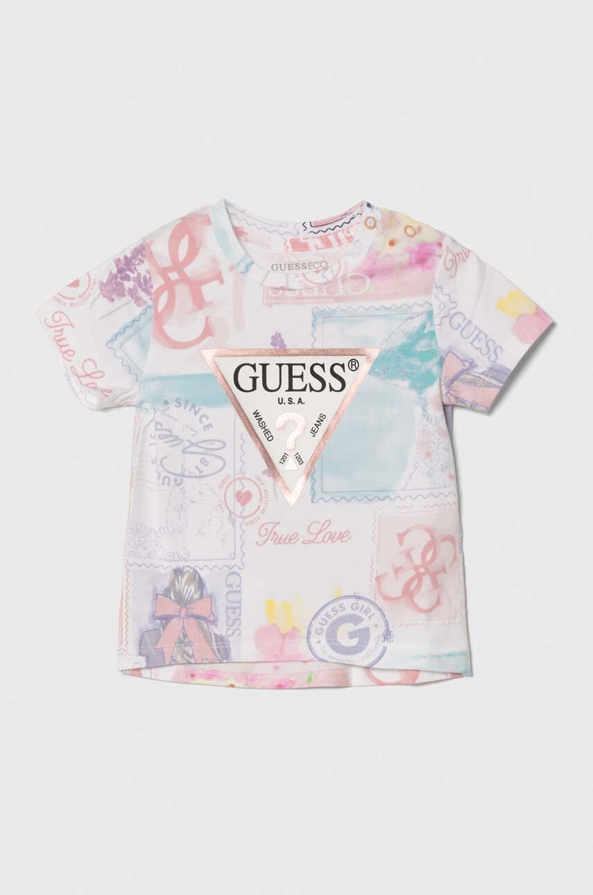 

Детска тениска Guess, Многоцветен