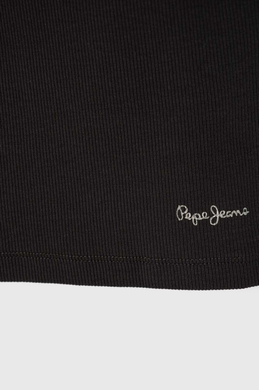 Детская футболка Pepe Jeans QUANISE цвет серый Детская футболка Pepe Jeans QUANISE цвет серый