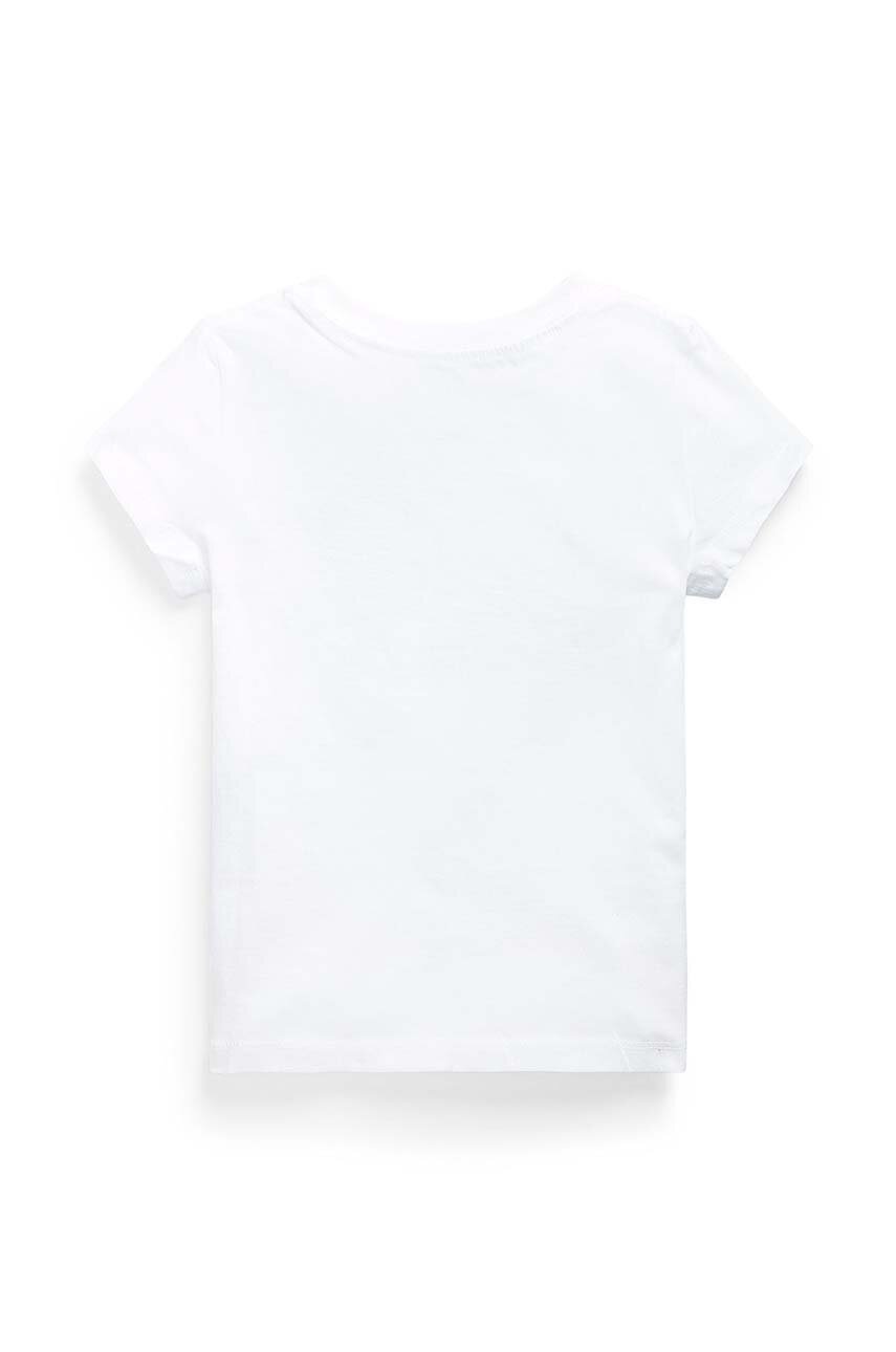 Детская хлопковая футболка Polo Ralph Lauren