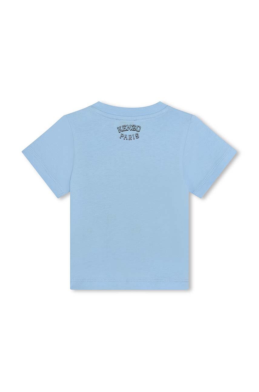Дитяча бавовняна футболка Kenzo Kids з принтом Дитяча бавовняна футболка Kenzo Kids з принтом