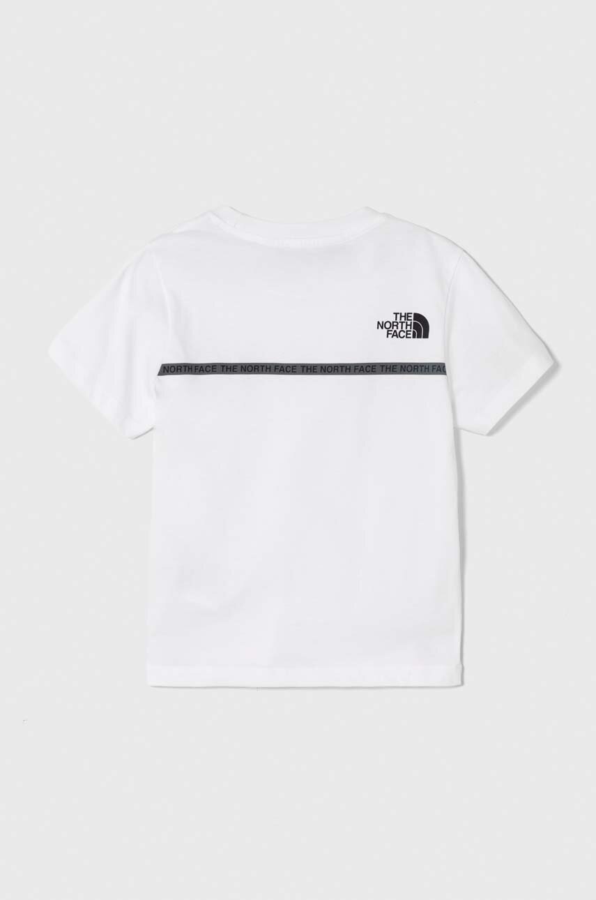 Хлопковая футболка The North Face NEW SS ZUMU TEE цвет белый с принтом Хлопковая футболка The North Face NEW SS ZUMU TEE цвет белый с принтом