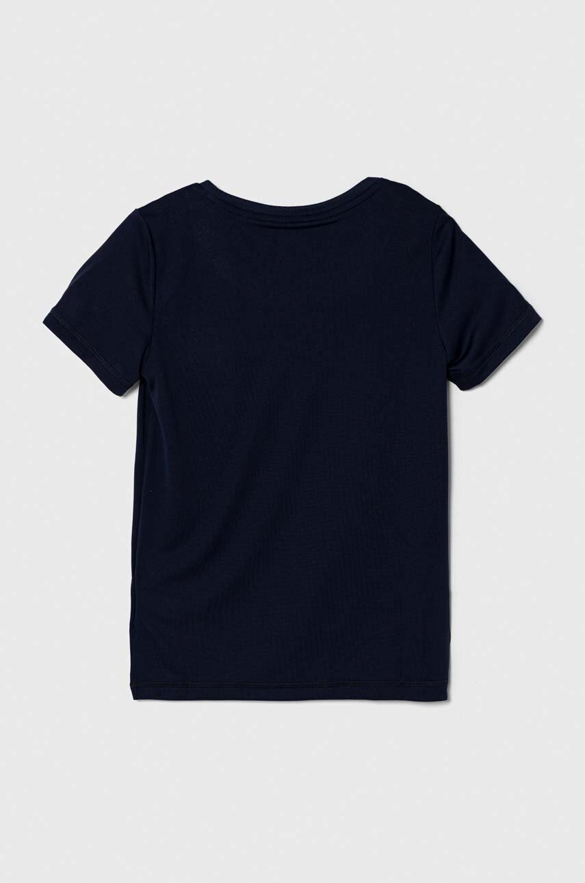 Дитяча футболка Puma ACTIVE Small Logo Tee B колір синій з принтом
