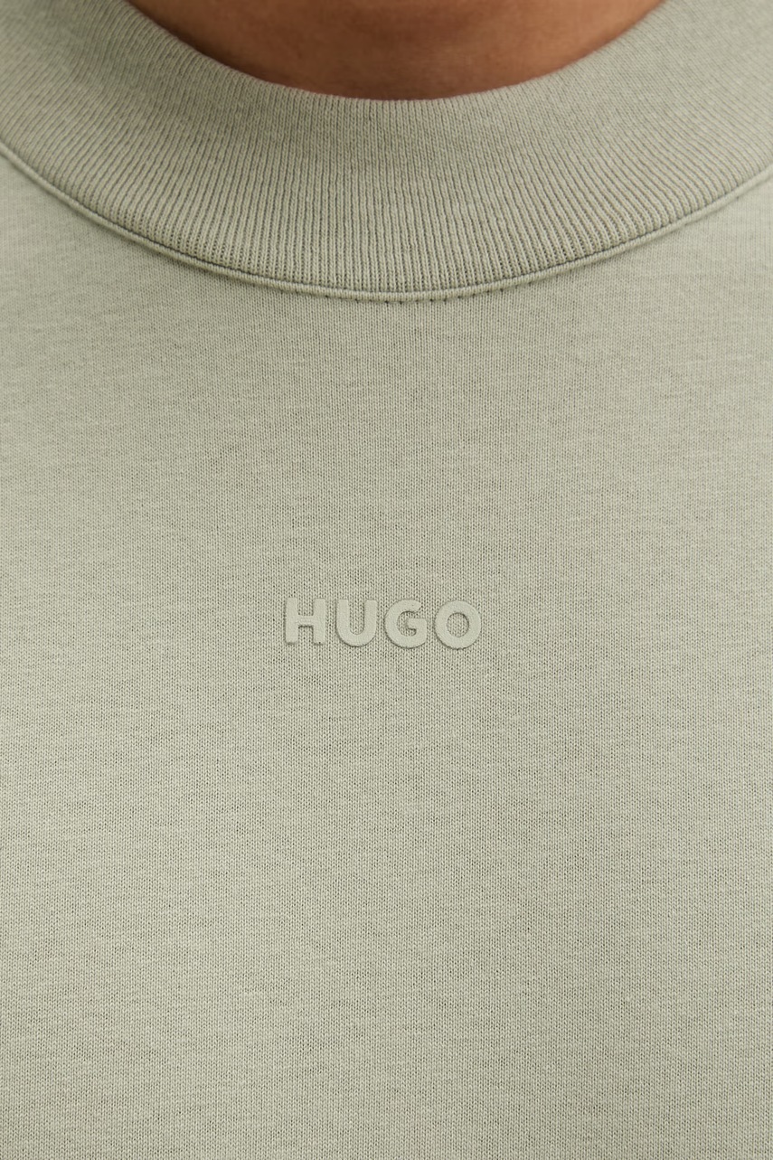 HUGO tričko s dlouhým rukávem pánské bavlněné Daposo (obrázek 5)