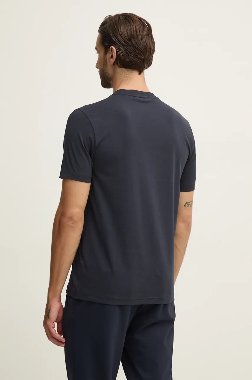 Boss Green t-shirt sötétkék, férfi, nyomott mintás, 50506373 termék 2. képe