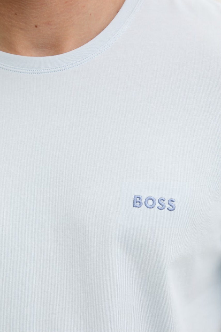 BOSS loungwear tričko pánské bavlněné s elastanem Mix&Match T-Shirt R (obrázek 5)