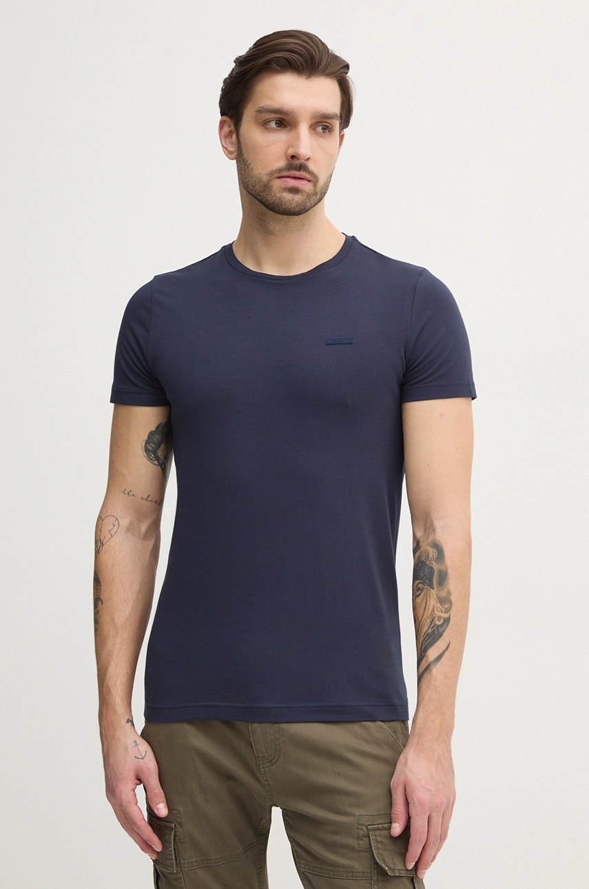 Levně Tričko Calvin Klein tmavomodrá barva, K10K112724