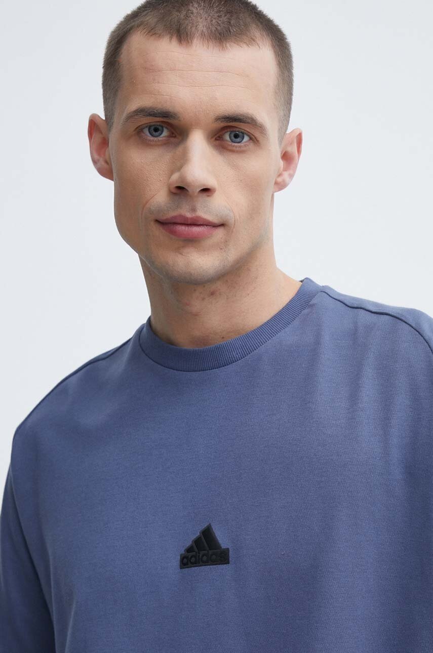 

Тениска adidas Z.N.E в синьо с изчистен дизайн IR5234, Син