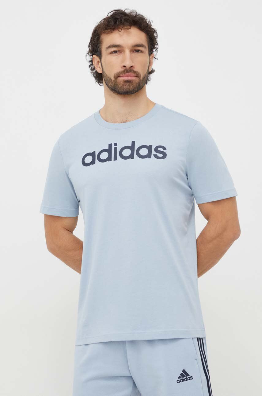 adidas tricou din bumbac bărbați, cu imprimeu IS1382