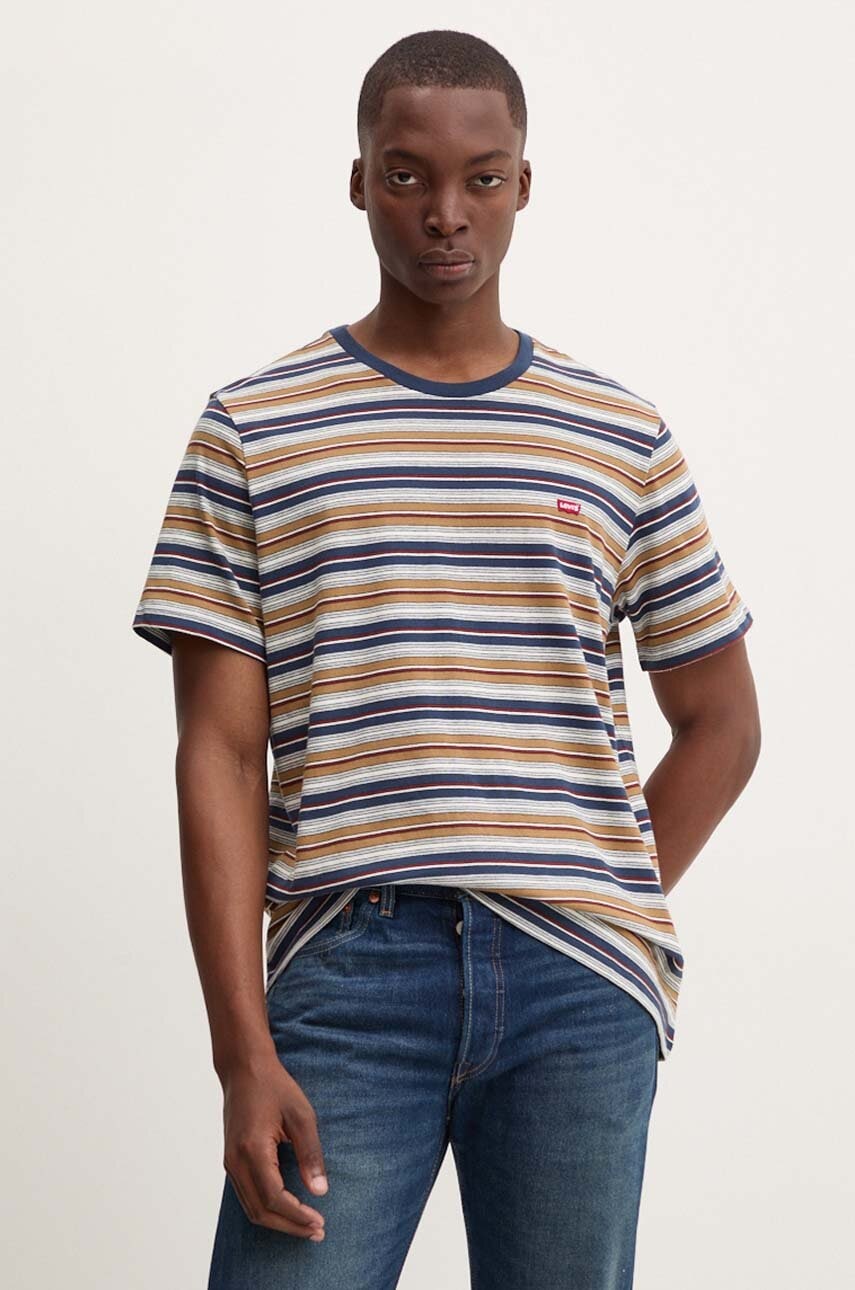 Levi's tricou din bumbac barbati, neted Levi's tricou din bumbac barbati, neted