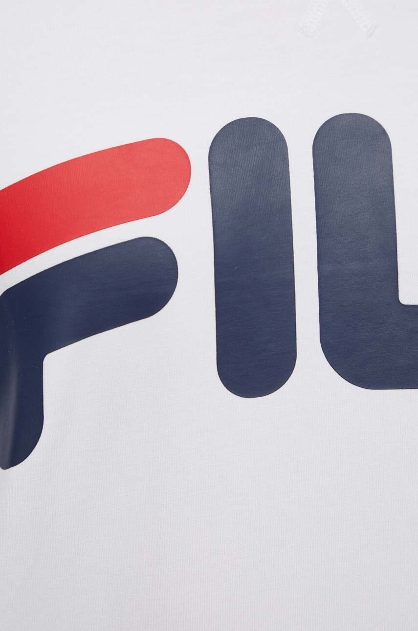 Μπλουζάκι Fila Lowell χρώμα: άσπρο, FAM0655 φωτογραφία