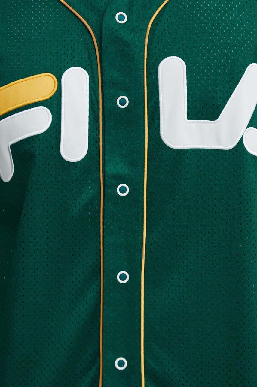 Μπλουζάκι Fila Lashio χρώμα: πράσινο, FAM0652 φωτογραφία