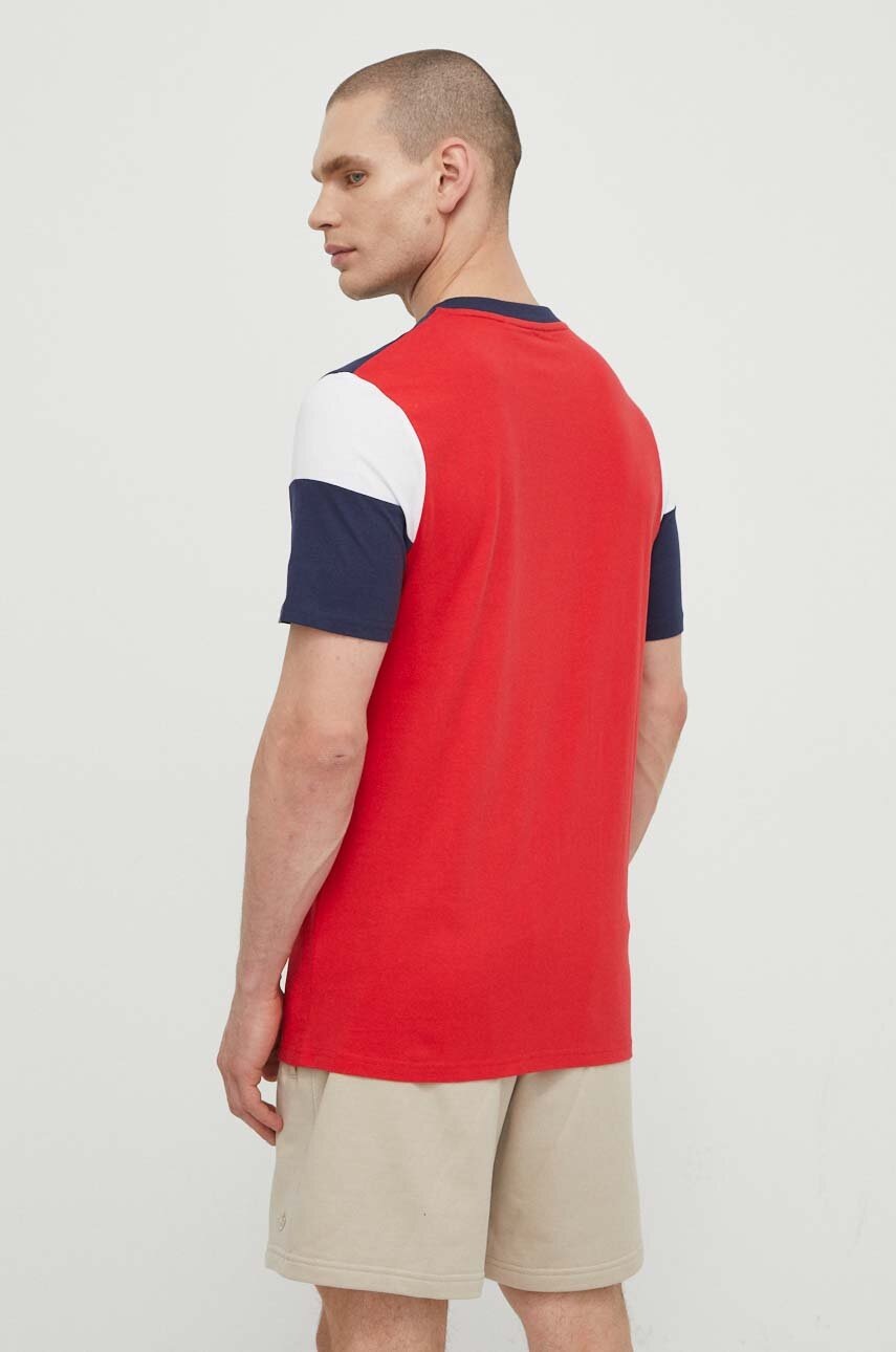 Βαμβακερό μπλουζάκι Fila Tsingoni ανδρικό, χρώμα: ναυτικό μπλε, FAM0629 φωτογραφία