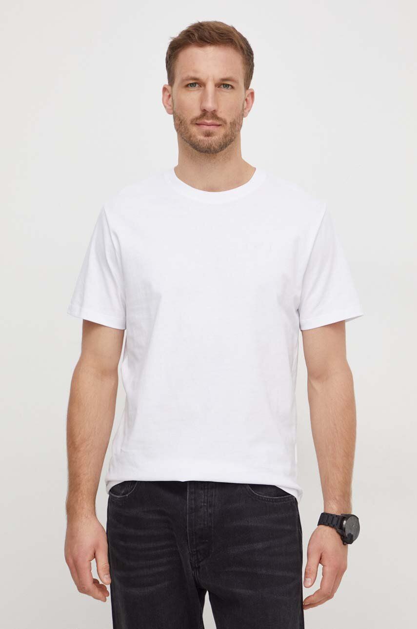 Bavlněné tričko Pepe Jeans Connor bílá barva - bílá